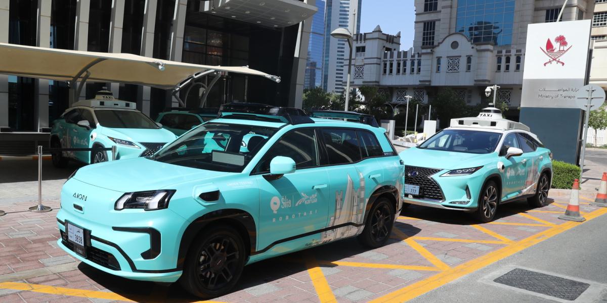 Qatar Completes Successful Trial of Autonomous Electric Taxis